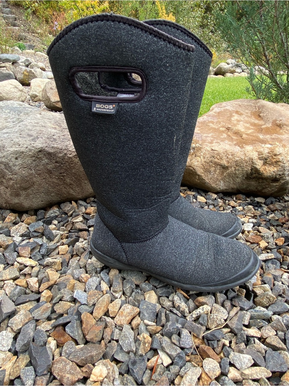 Bogs Women’s Charlie Melange Waterproof Boots in Charcoal rated -30c